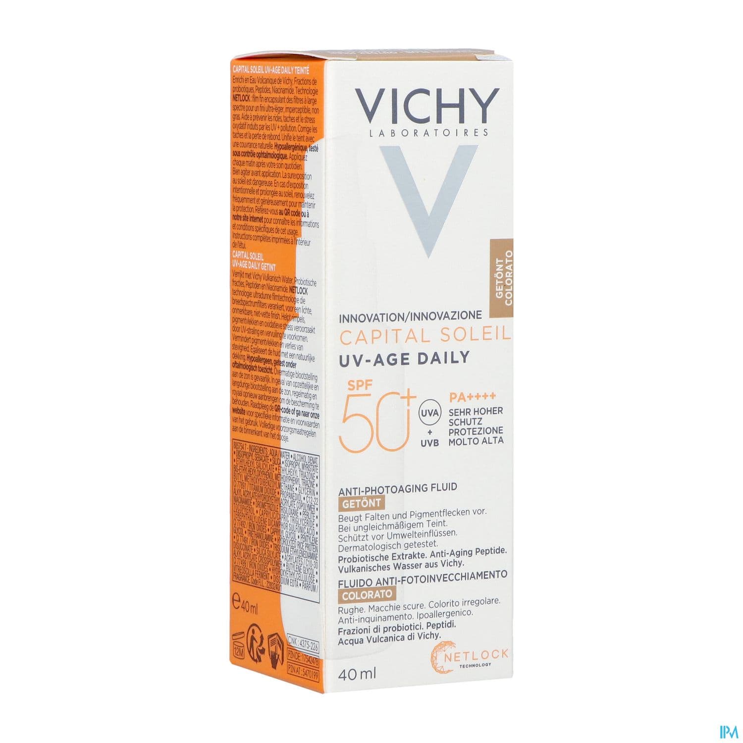 CAPITAL SOL UV-AG SPF50+ LIGHT40ML