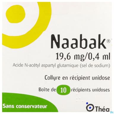 NAABAK 19,6MG/0,4ML COL UNIDOSE 10