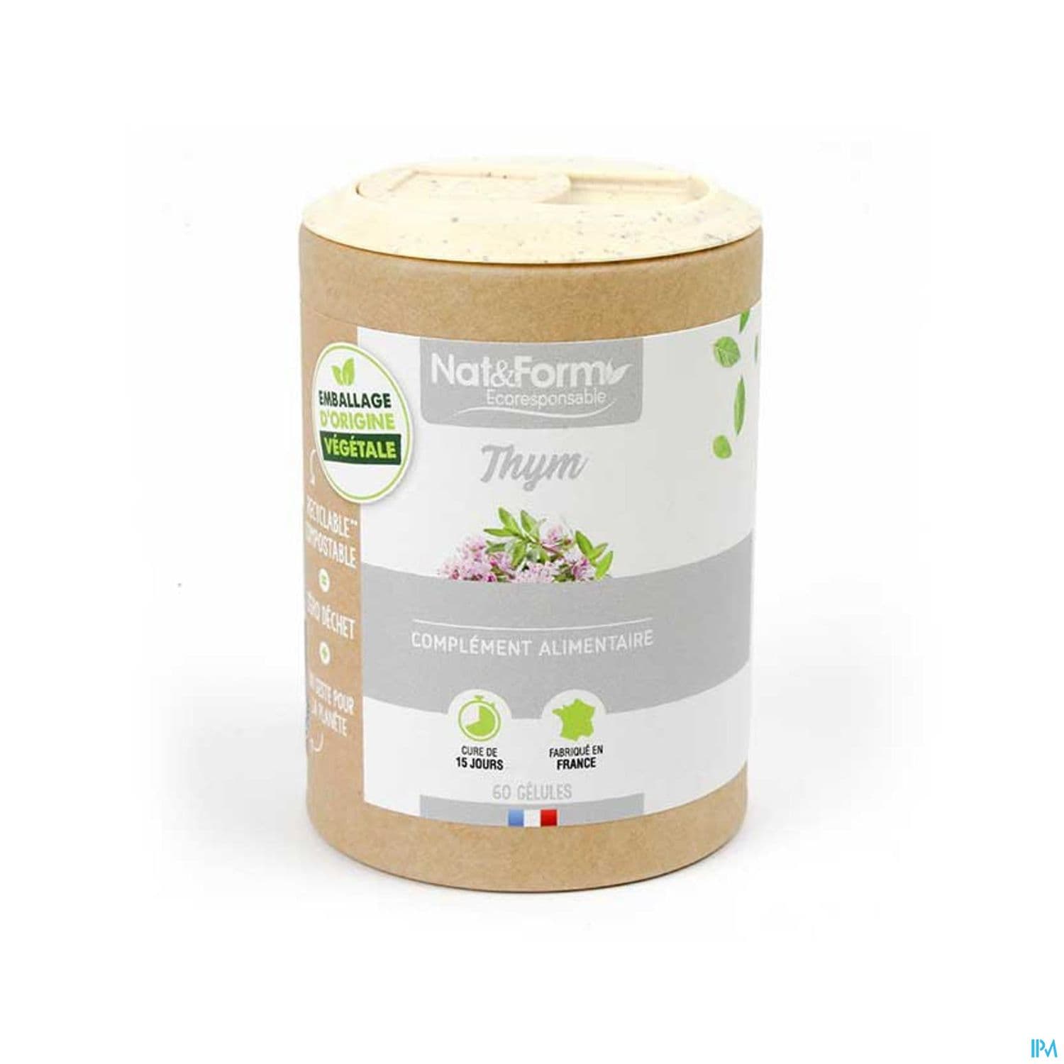 NAT&FORM ECO THYM GELVEG60