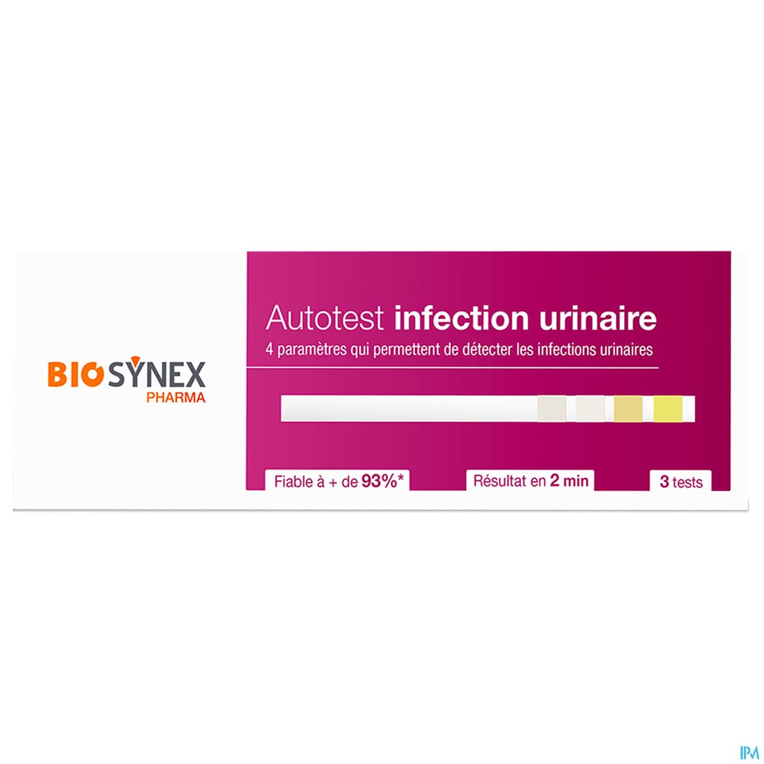 BIOSYNEX TEST INFECT URINAIRE BT3