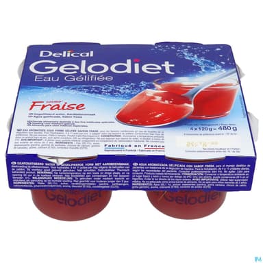 DELICAL GELODIET EAU GEL FRAI120X4