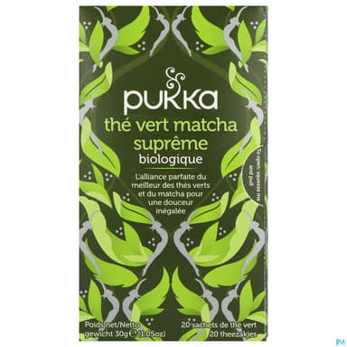 Pukka The Vert Matcha Supreme Bio Sachet 20