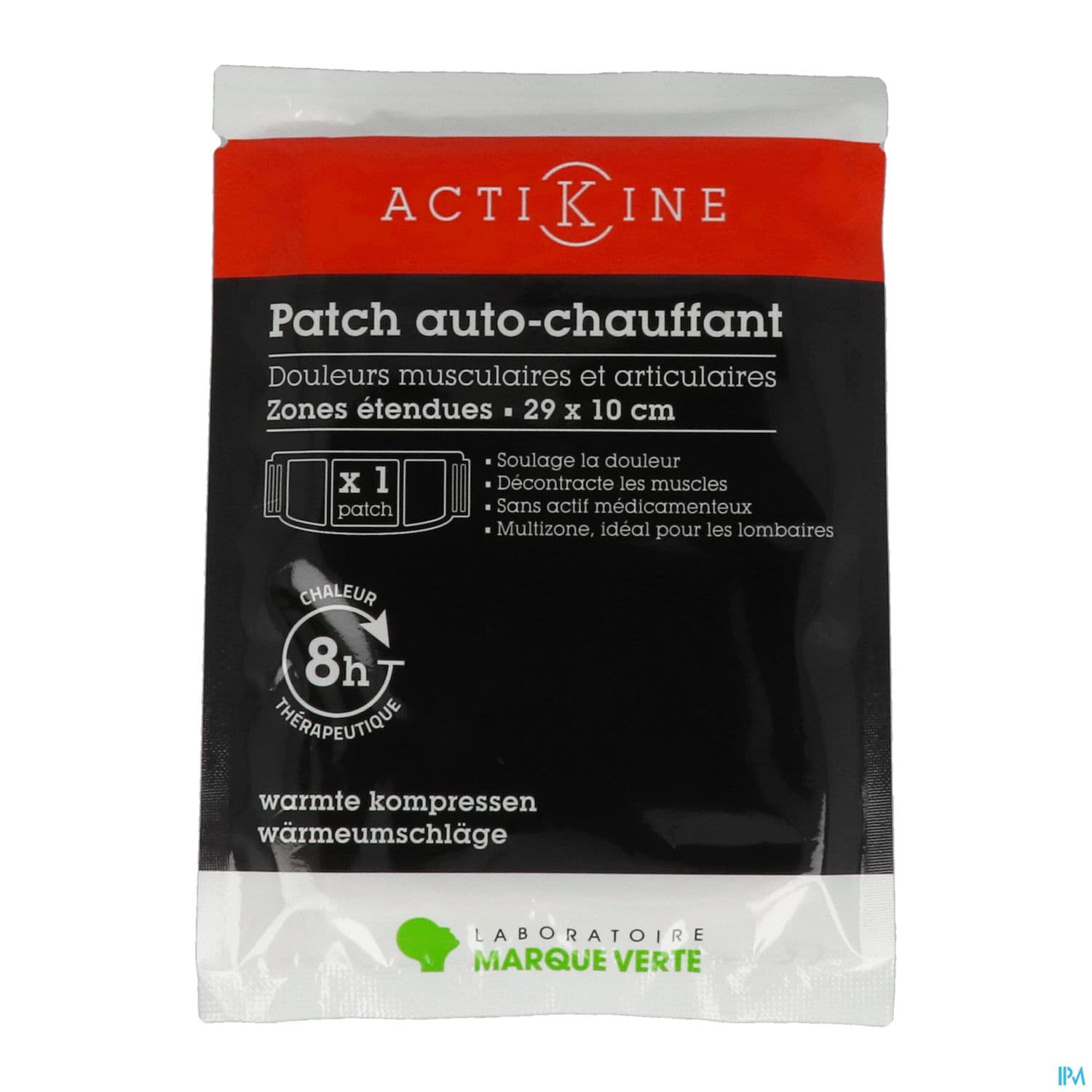 ACTIKINE PATCH AUTOCHAUF 29X10CM 4