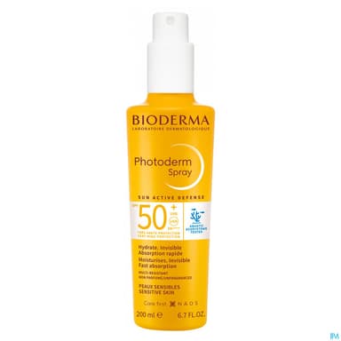 PHOTODERM SPRAY SPF50+ INVIS 200ML
