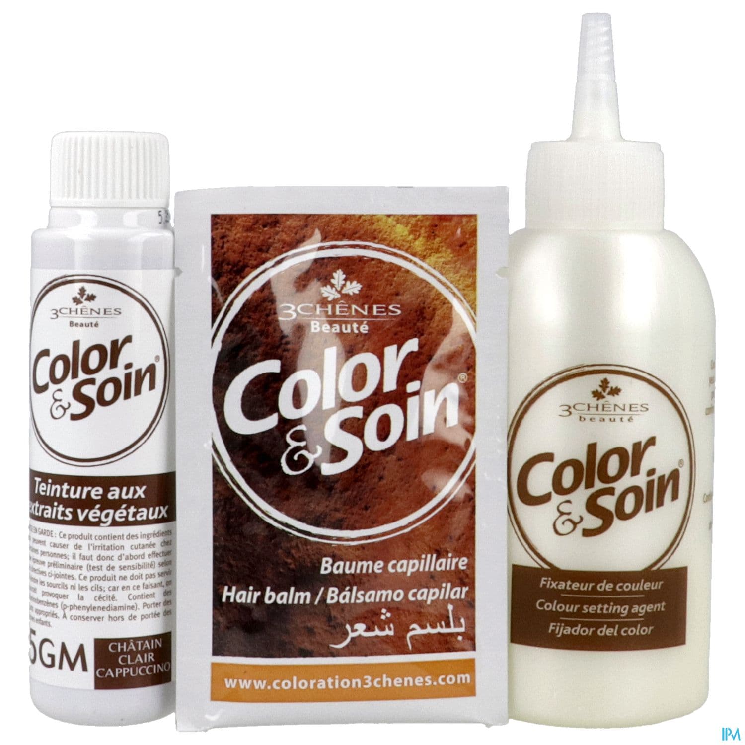 3 CHENES COLOR/SOIN CHAT CL CAP5GM