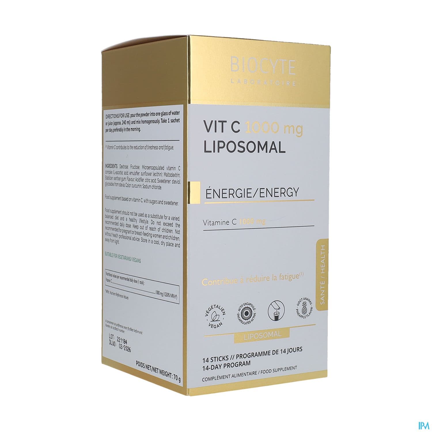 BIOCYTE VIT C LIPOSOMAL STICK 14