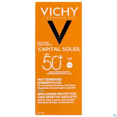 CAPITAL SOL EMULS VIS SPF50 50ML