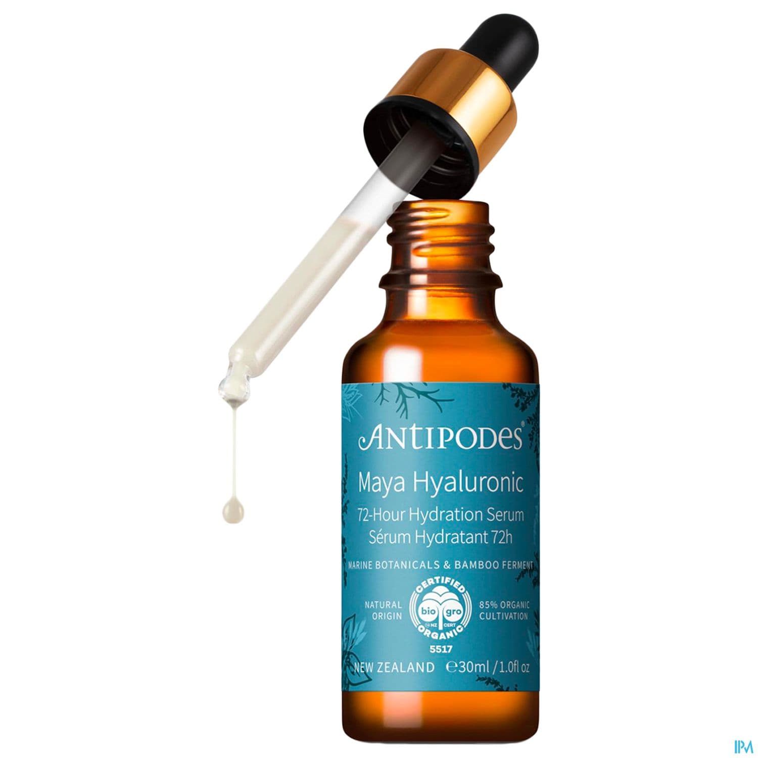 Antipodes Maya Hyaluronic Serum Hydratant 72h 30ml
