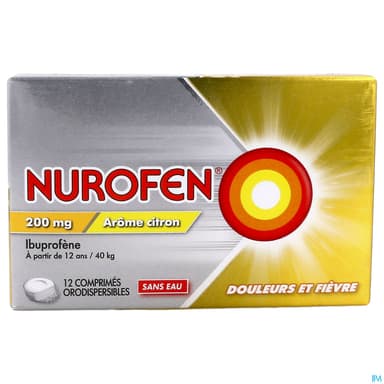 NUROFEN 200MG CPR ORODISP 12