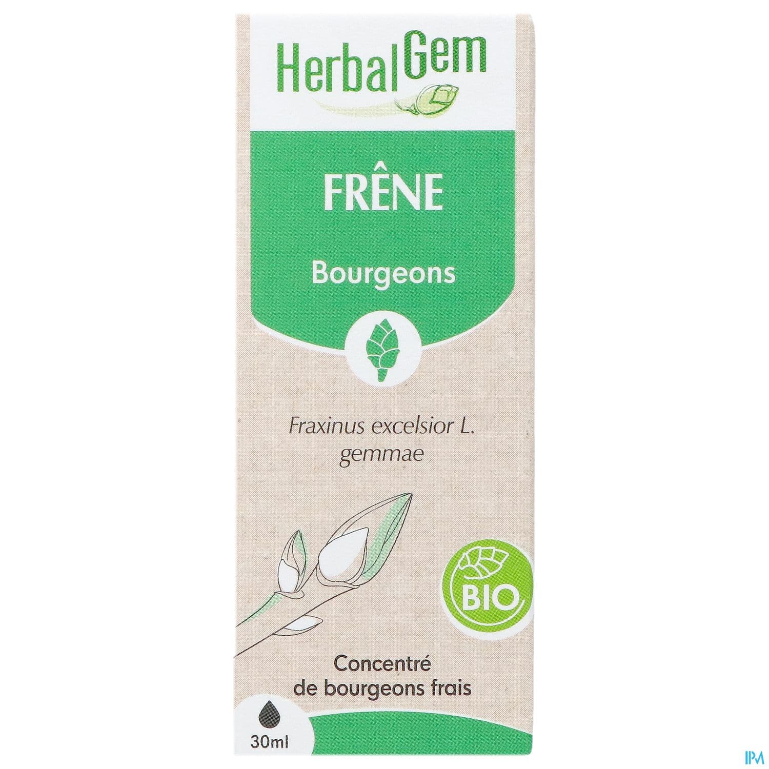 Herbalgem Frene Bourgeon Macerat Glycerin Bio 30ml