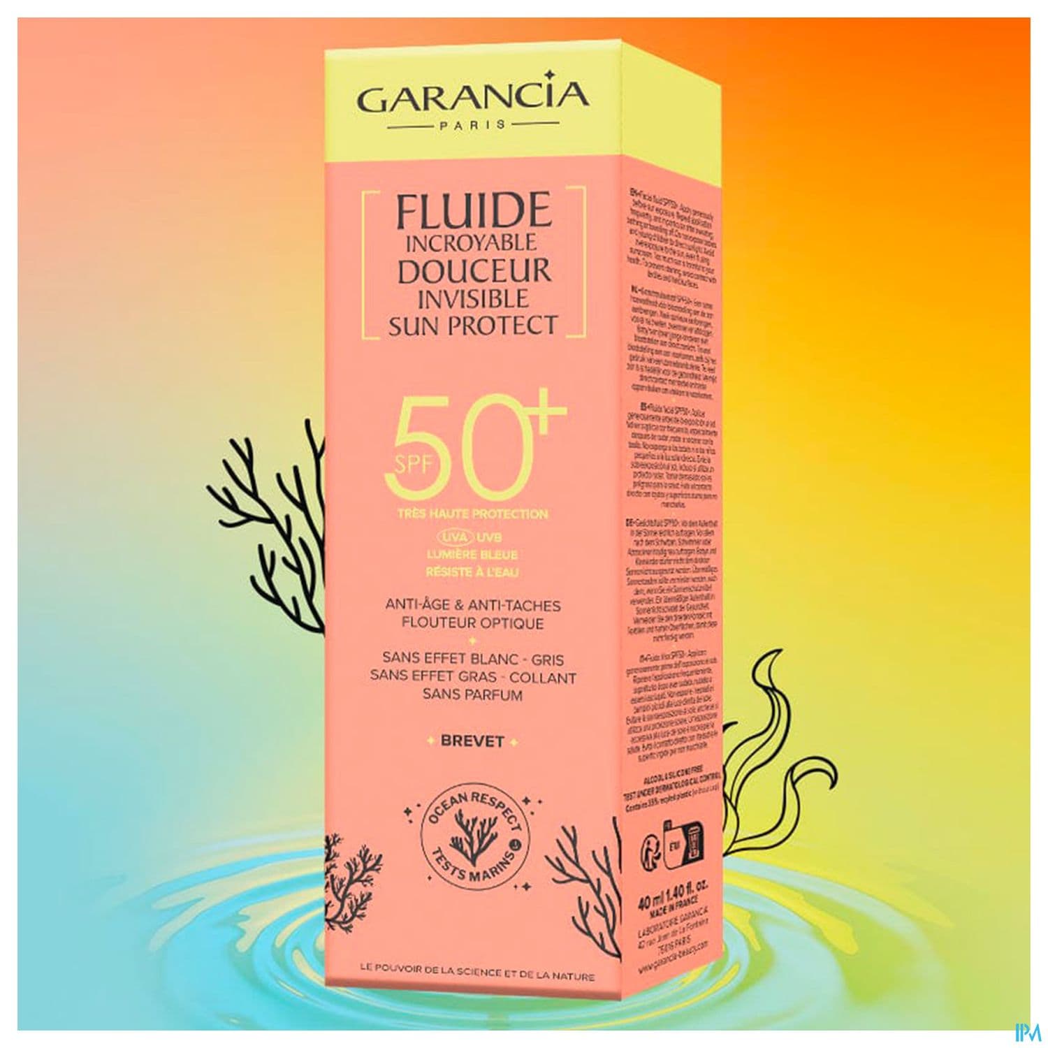 GARANCIA FLUIDE DOUC SPF50+ 40ML