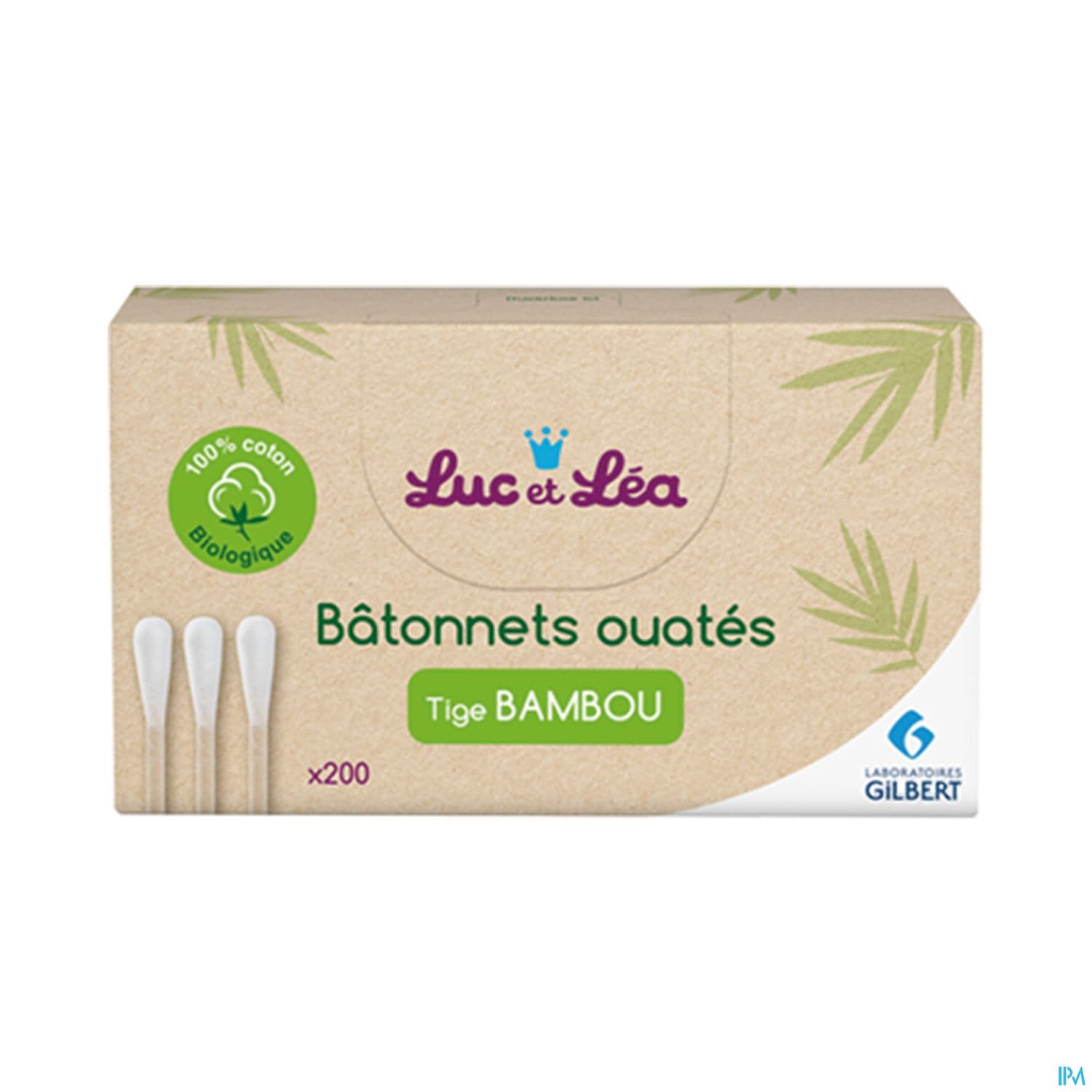 Luc Et Lea Batonnet Ouate Adulte Bambou