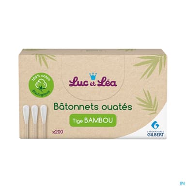 Luc Et Lea Batonnet Ouate Adulte Bambou
