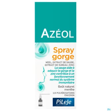AZEOL GORGE SPRAY FL 15ML
