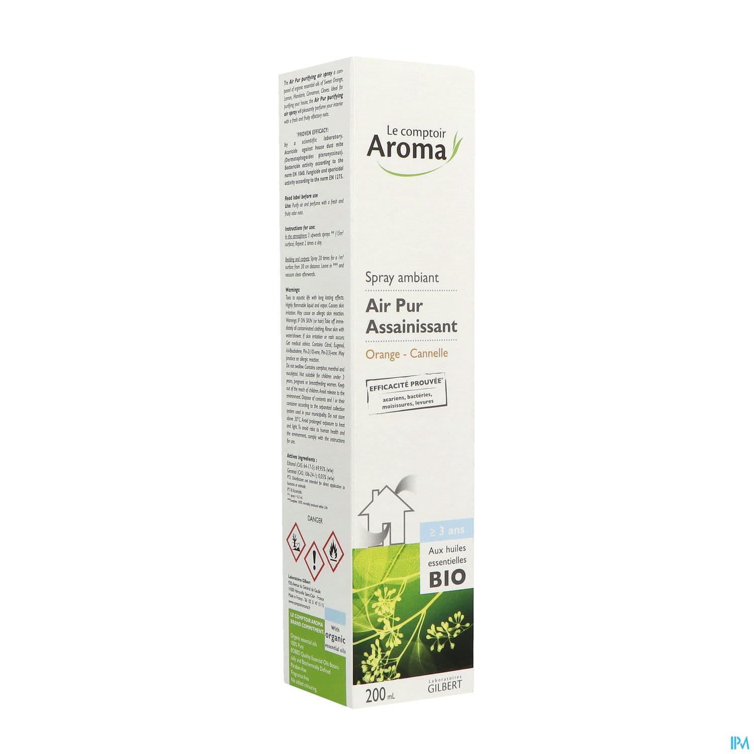 LCAROMA AIR PUR ORAN/CANN SPR200ML