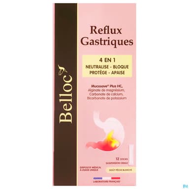 BELLOC REFLUX GASTRIQ STICK 12