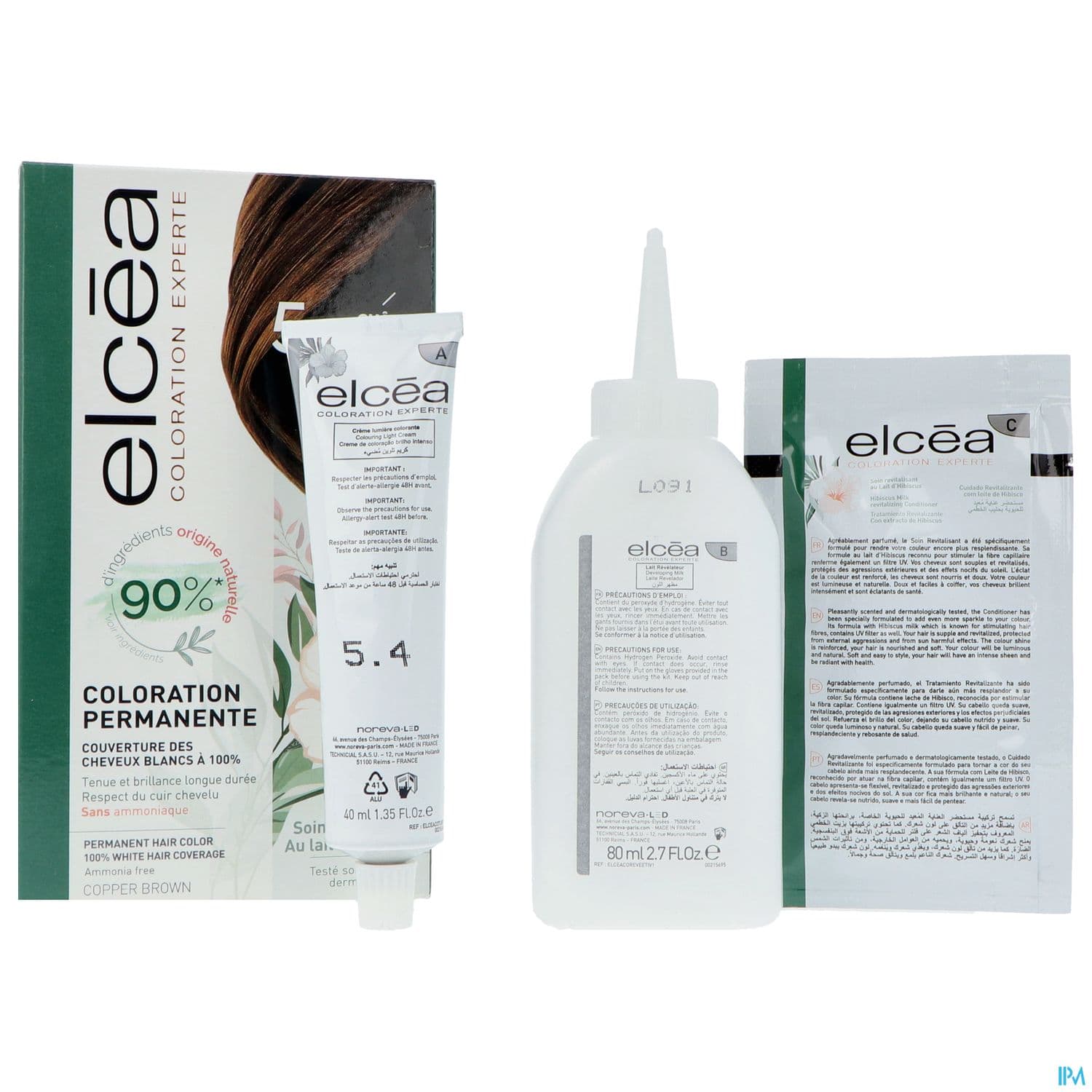 ELCEA COLOR EXPERT CHAT CUIVRE 5.4