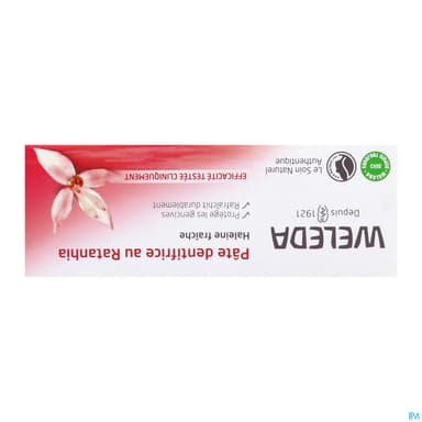 WELEDA DENT RATANHIA TUB 75ML