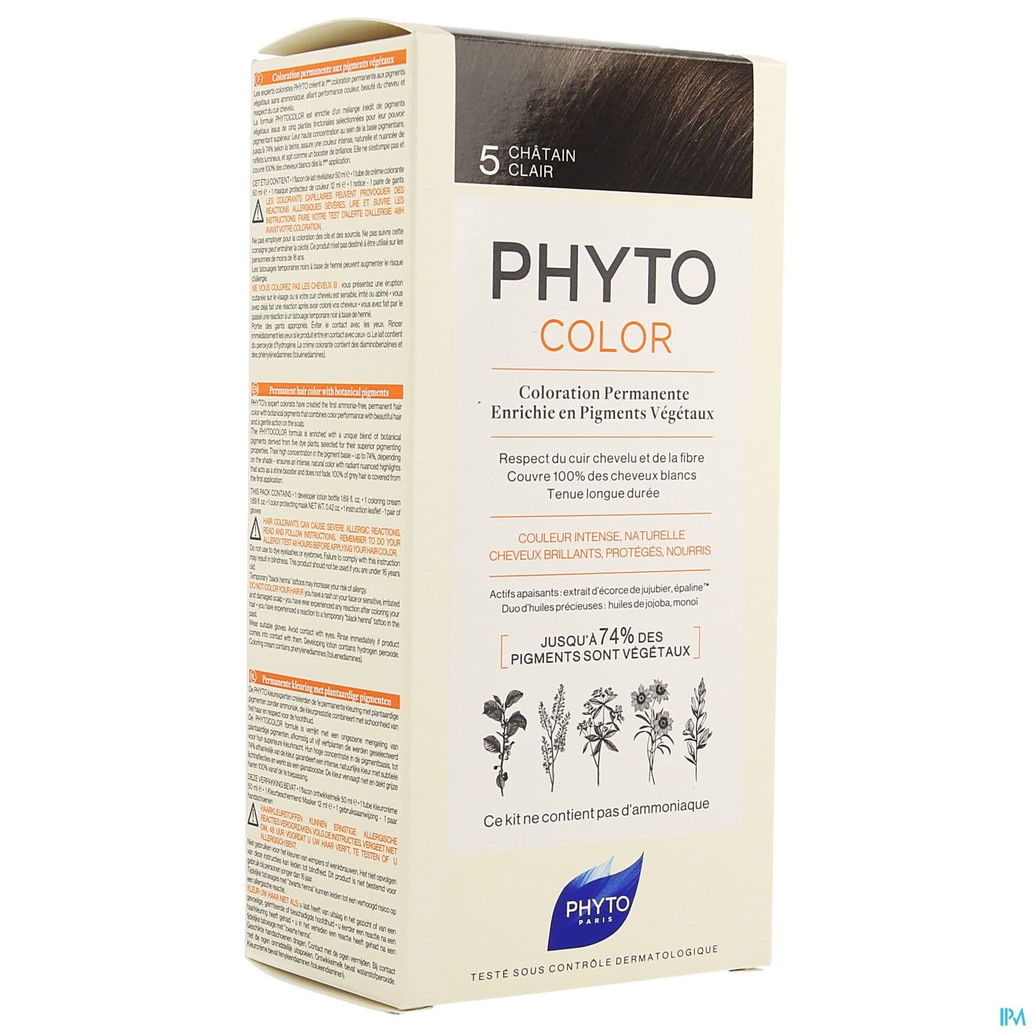 PHYTO COLOR 5 CHATAIN CLAIR