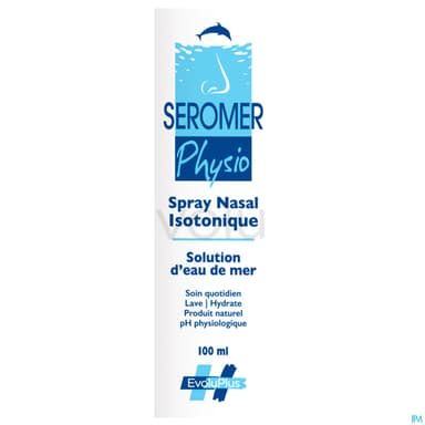 Evoluplus Seromer Spray Nasal Physiologique 100ml