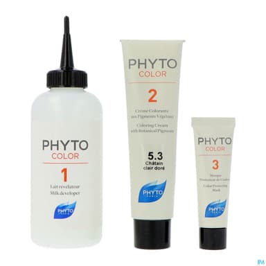 PHYTO COLOR 5,3 CHATAIN CLAIR DORE