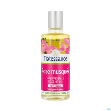 NATESSANCE HLE VEG ROSE MUSQ 100ML