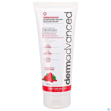 DERMASQUAM SH PELLICUL SECHE 200ML