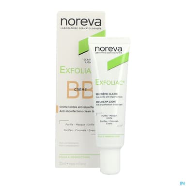 Noreva Exfoliac Bb Creme Teintee Clair 30ml