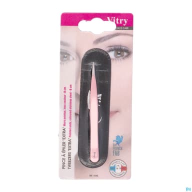 Vitry Pince Epil Extra Couleur Mors Pointus