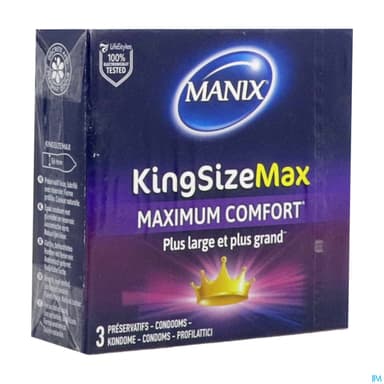 PRESERV MANIX KING SIZE MAX 3