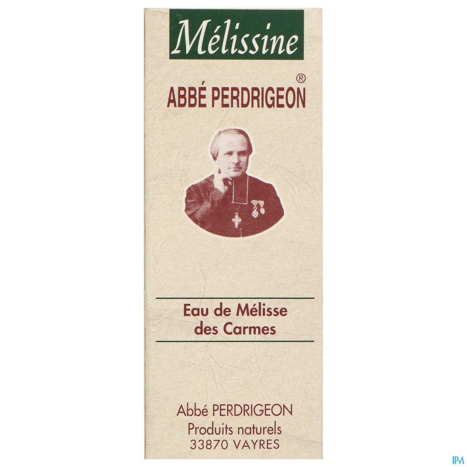Melissine Abbe Perdrigeon Eau Melisse 60ml