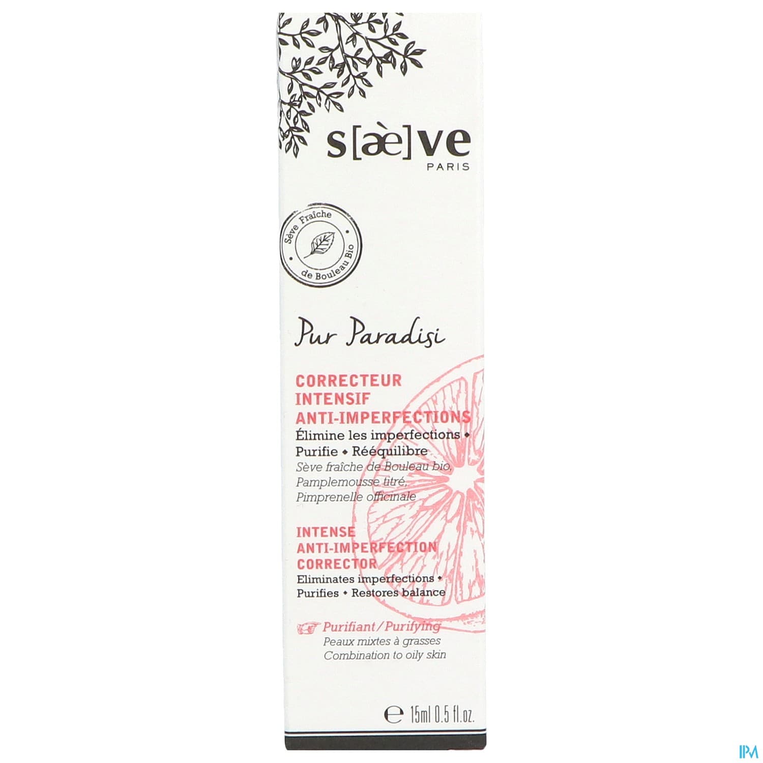 SAEVE PUR PARADISI CORRECT 15ML