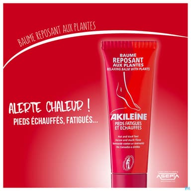 Akileine Rouge Baume Reposant 75ml