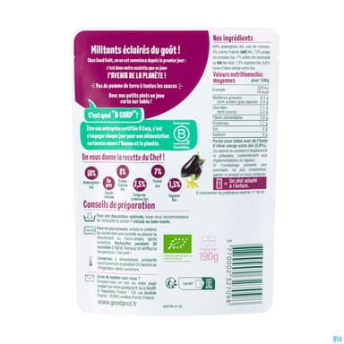 GOODGOUT PENNES AUBERGINE 190G