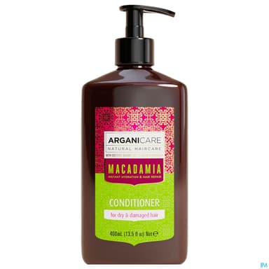 Arganicare Apres Shampooing Hydratant Cheveux Secs Et Abimes 400ml