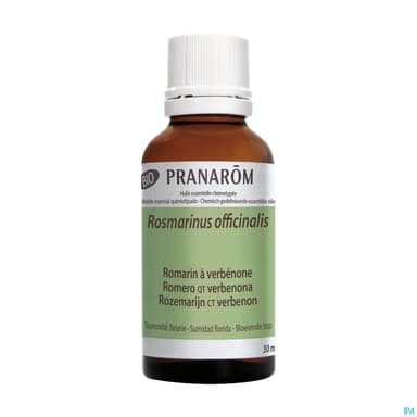 Pranarom Huile Essentielle Bio Romarin Verbenone Som Fleur 30ml