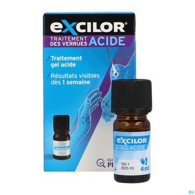 EXCILOR VERRUE ACIDE 4ML