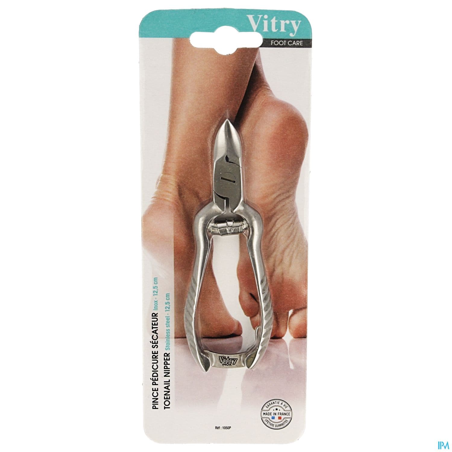 VITRY Pince pédicure sécateur inox 12,5cm