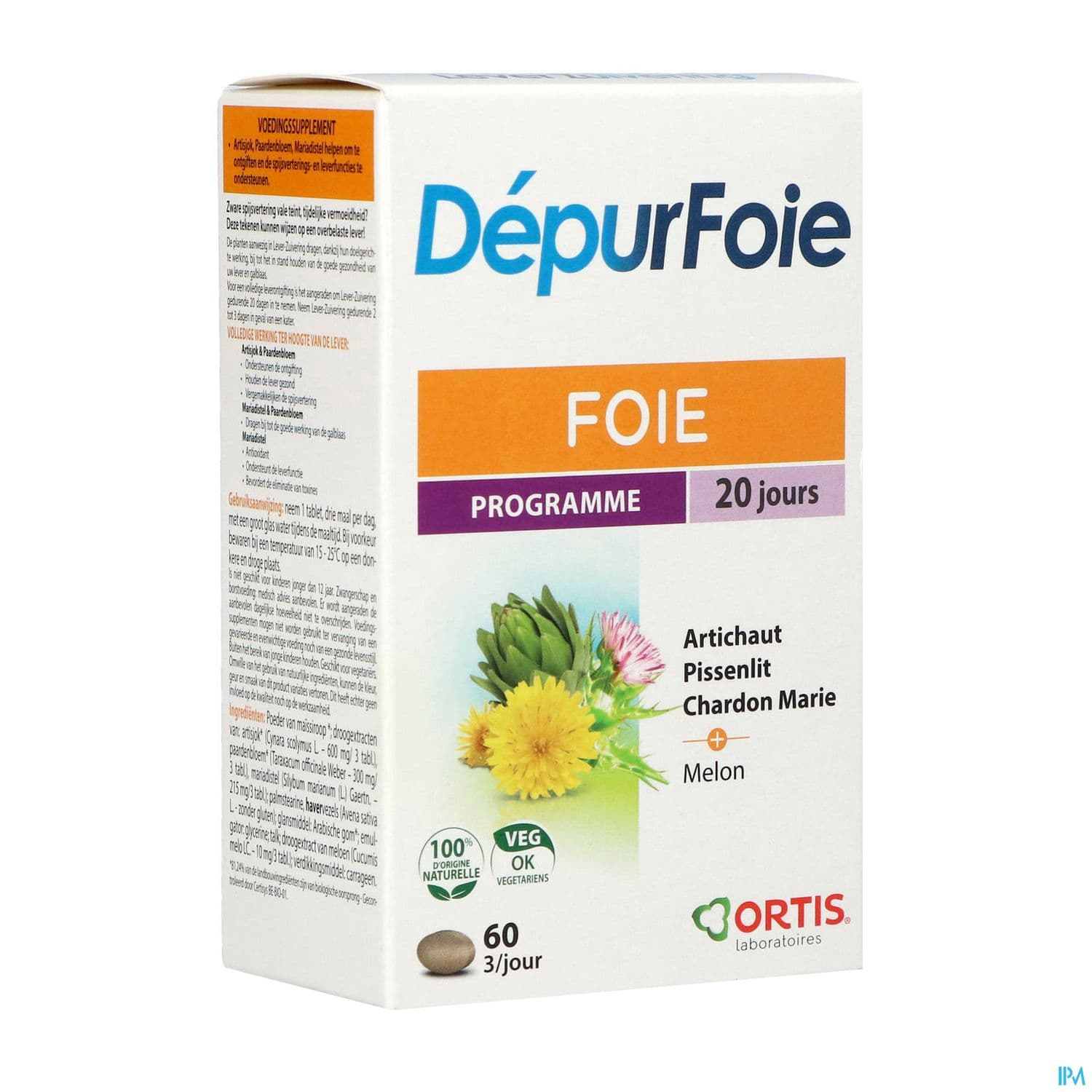 ORTIS DEPURFOIE CPR 60