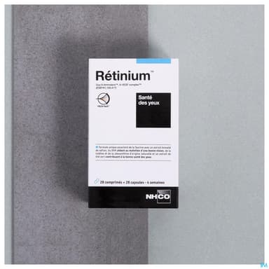 Nhco Retinium Sante Des Yeux Comprime 28 + Capsule 28