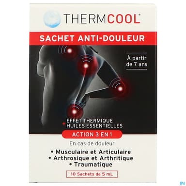 Thermcool Antidouleur 3en1 Sachet 5ml X10