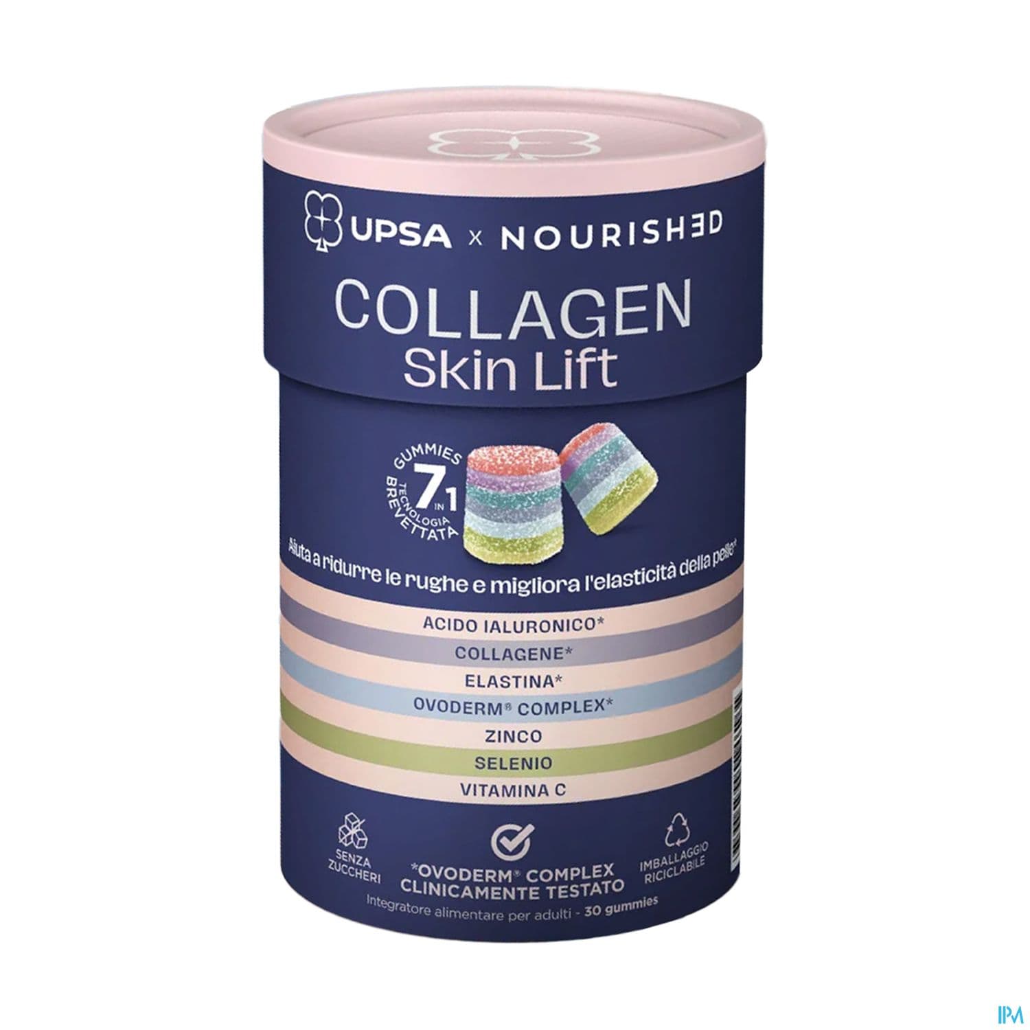 Upsa X Nourished Collagene 7en1 Gommes 30