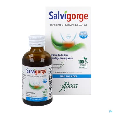 SALVIGORGE SPR S/ALCOOL 30ML