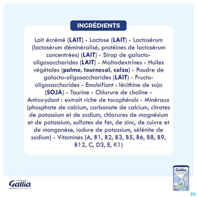 GALLIAGEST CROISSANCE PDR 800G