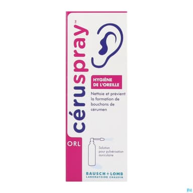 CERUSPRAY HYGIENE OREILLE SPR 50ML