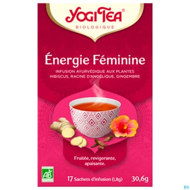 Yogi Tea Energie Feminine Bio Infusette 2g 17