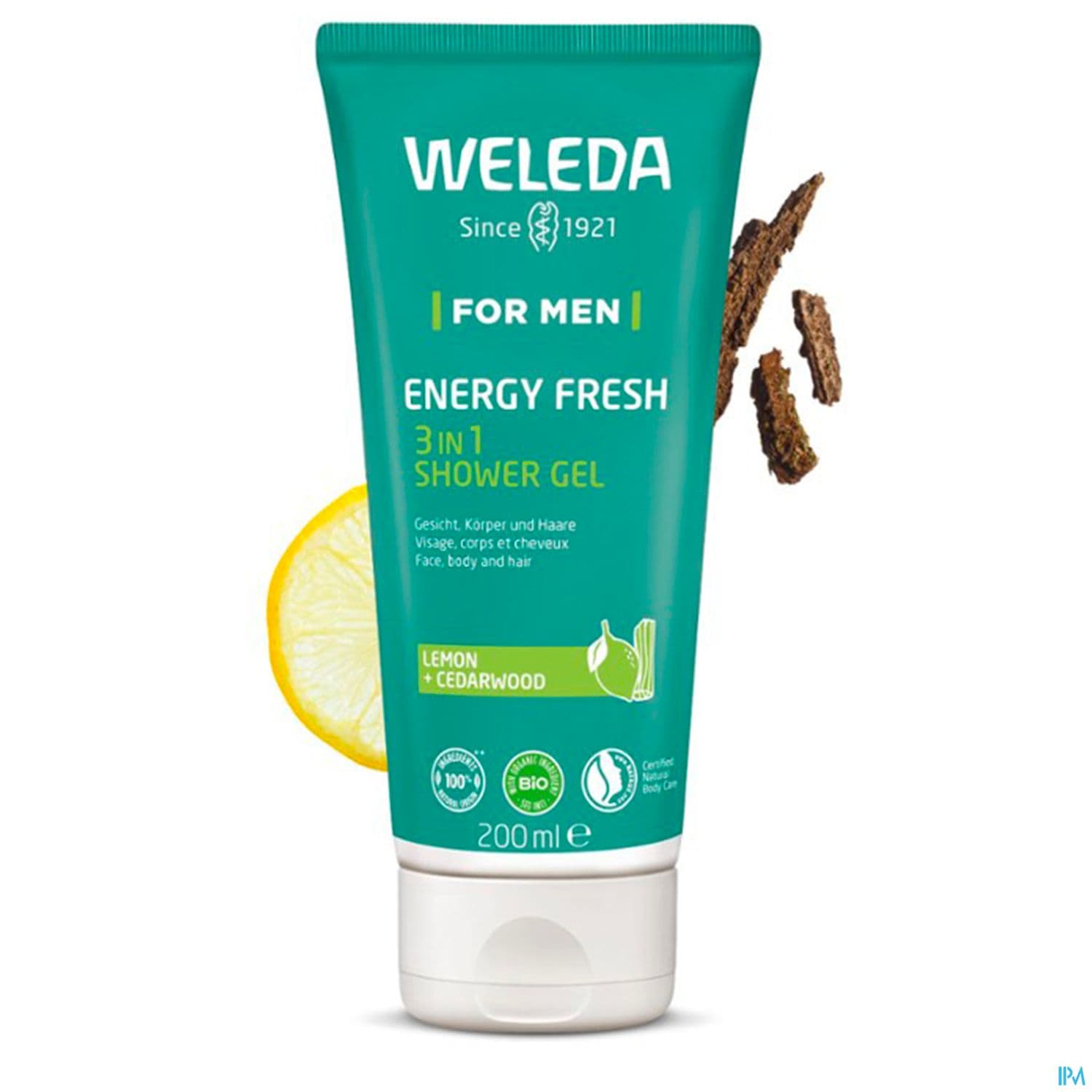 WELEDA HOM GEL DCH ENERGY 200ML