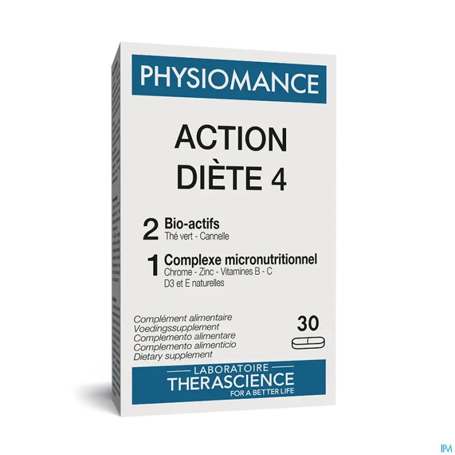 Therascience Physiomance Action Diete 4 Comprime 30