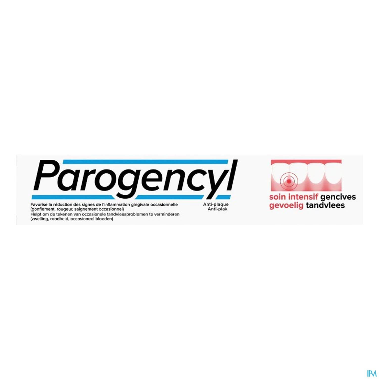 Parogencyl Dentifrice Soin Intensif Gencives 75ml X2