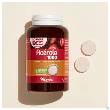 Vitavea Acerola 1000 Comprime A Croquer 60